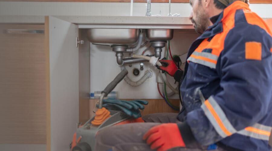 Professional slab leak plumber services in Albion, ME